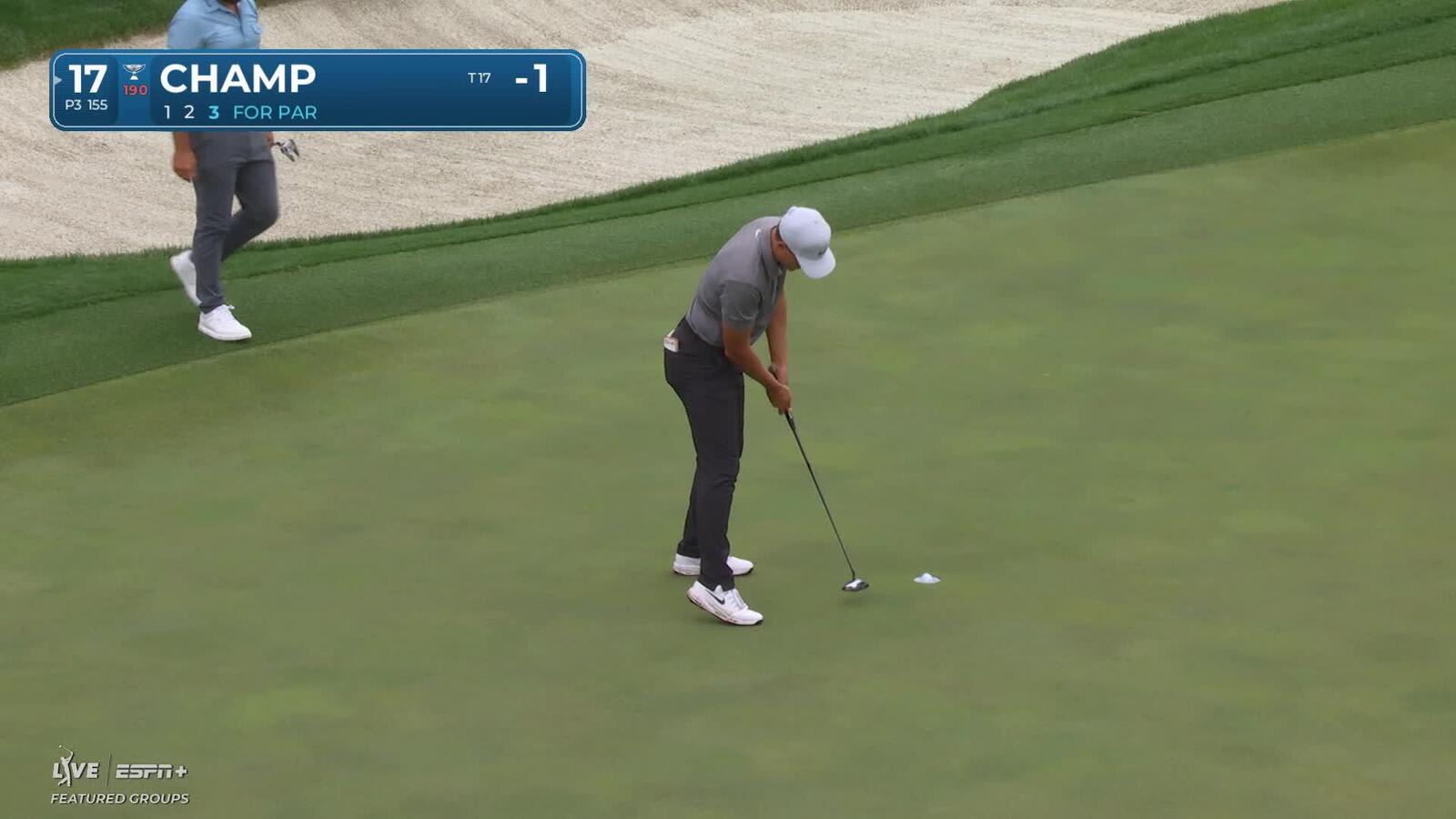 Cameron Champ | Round 1 | 17th hole | Shot 3 | 2025 THE CJ CUP