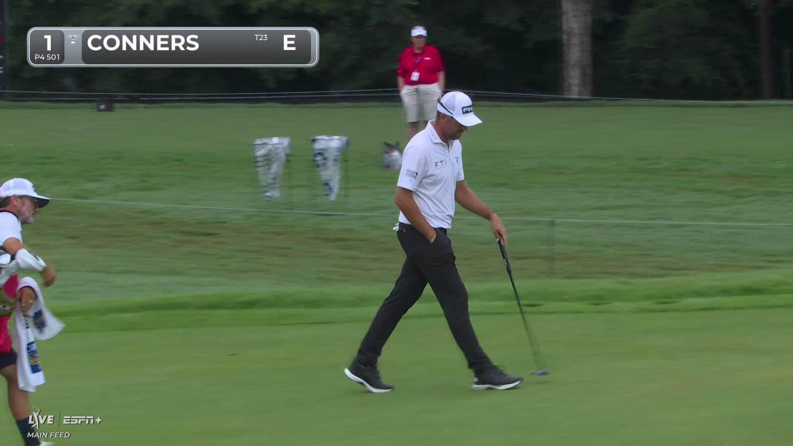 Corey Conners | Round 2 | 1st hole | Shot 3 | 2025 TOUR Championship