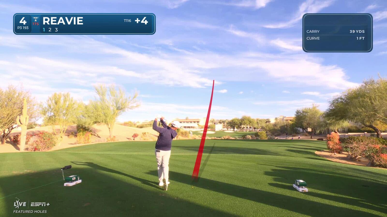 Chez Reavie | Round 2 | 4th hole | Shot 1 | 2025 WM Phoenix Open