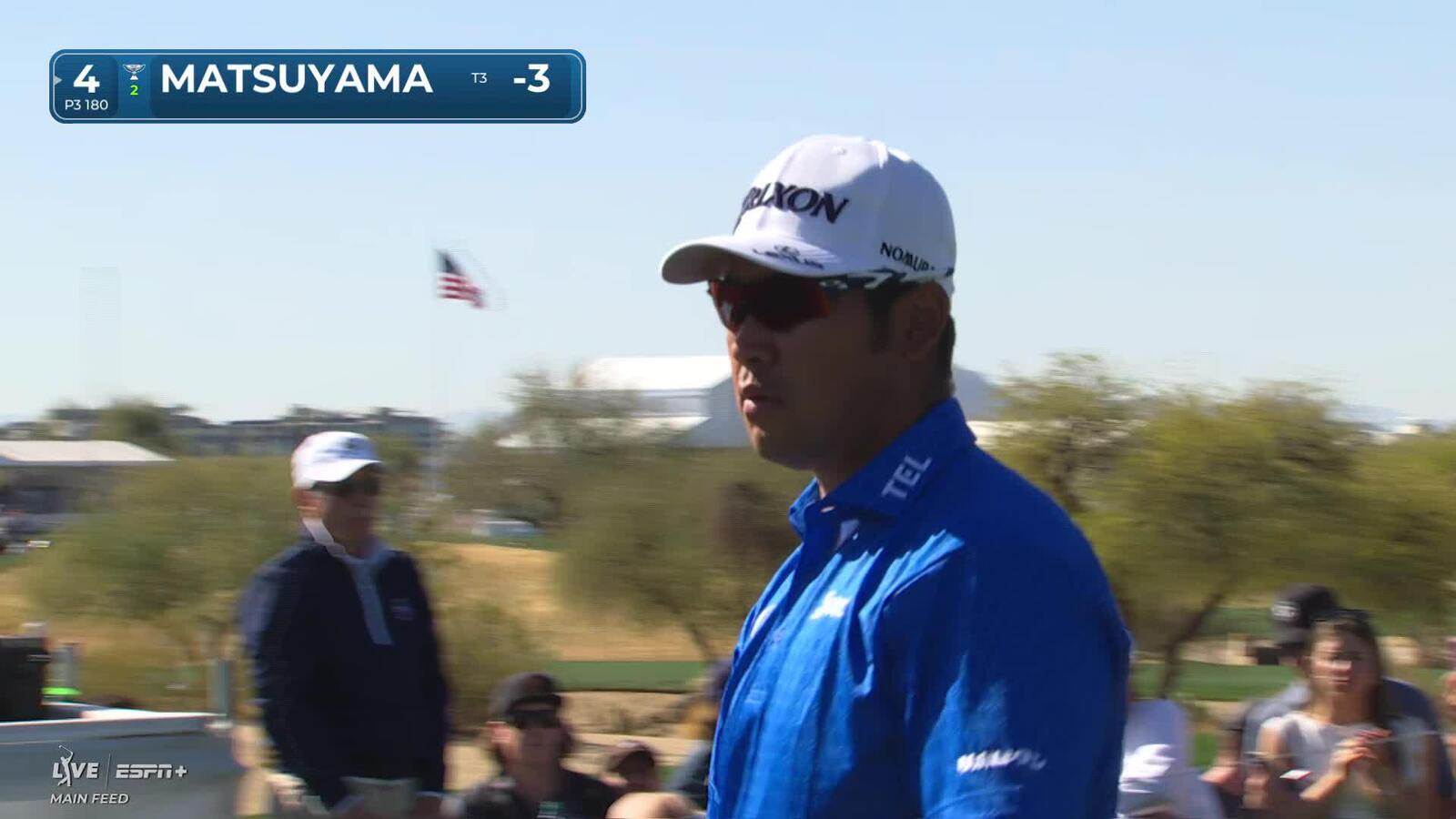 Hideki Matsuyama | Round 1 | 4th hole | Shot 1 | 2025 WM Phoenix Open