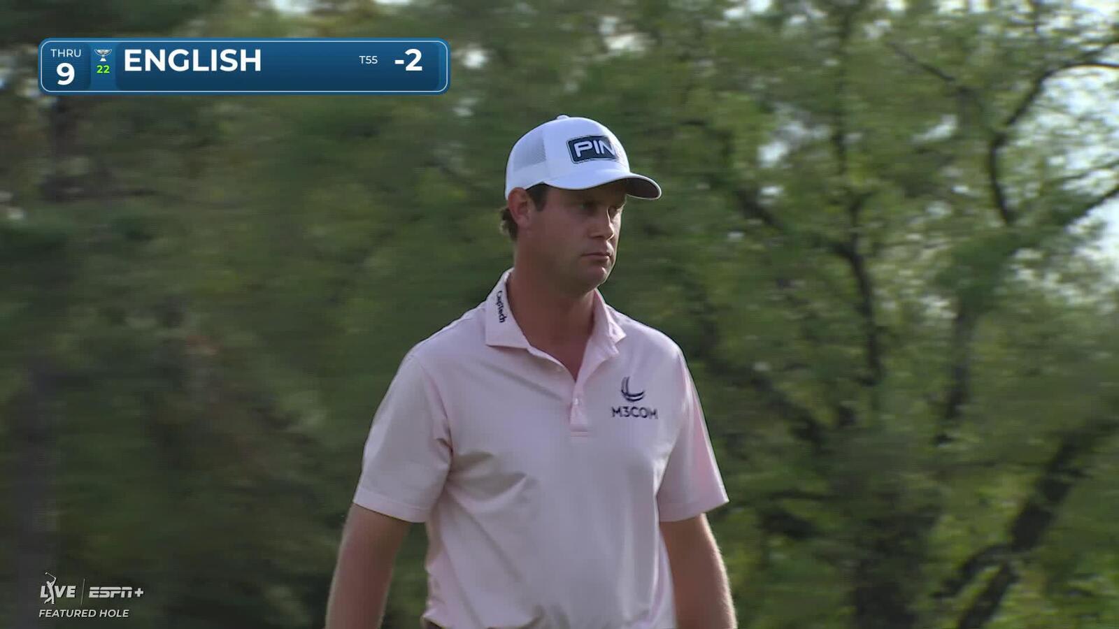 Harris English | Round 2 | 9th hole | Shot 3 | 2025 Houston Open