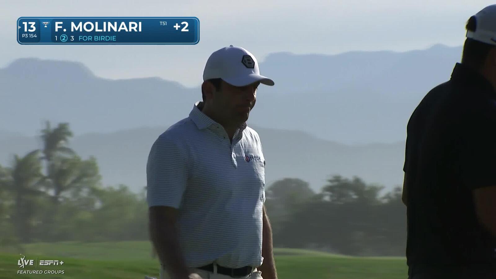 Francesco Molinari | Round 1 | 13th hole | Shot 2 | 2025 Mexico Open