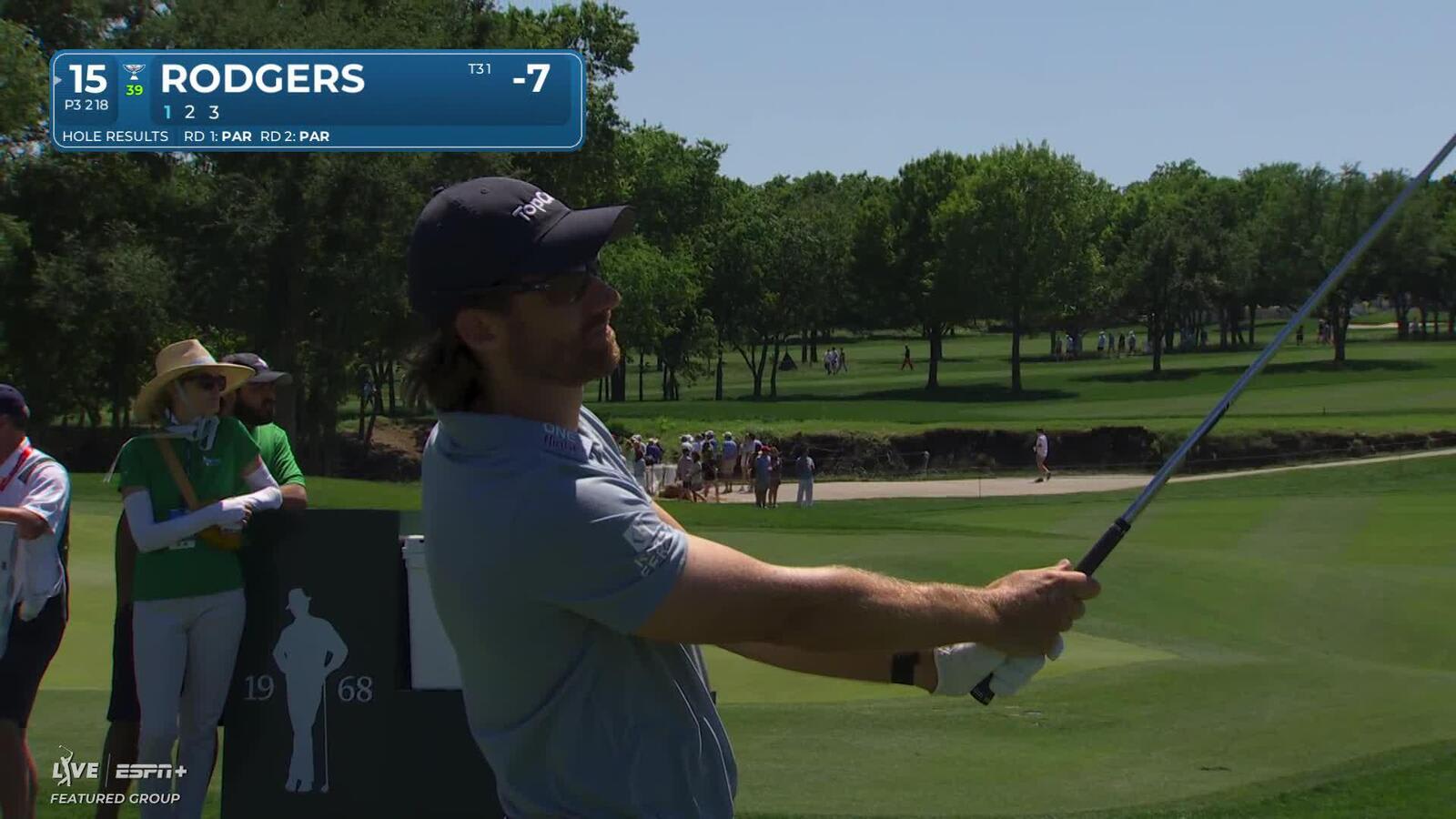 Patrick Rodgers | Round 3 | 15th hole | Shot 1 | 2025 THE CJ CUP