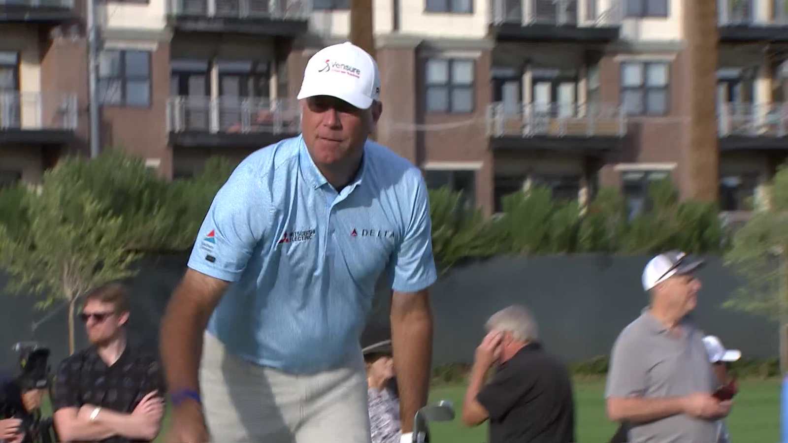 Stewart Cink | Round 4 | 15th hole | Shot 1 | 2025 Charles Schwab