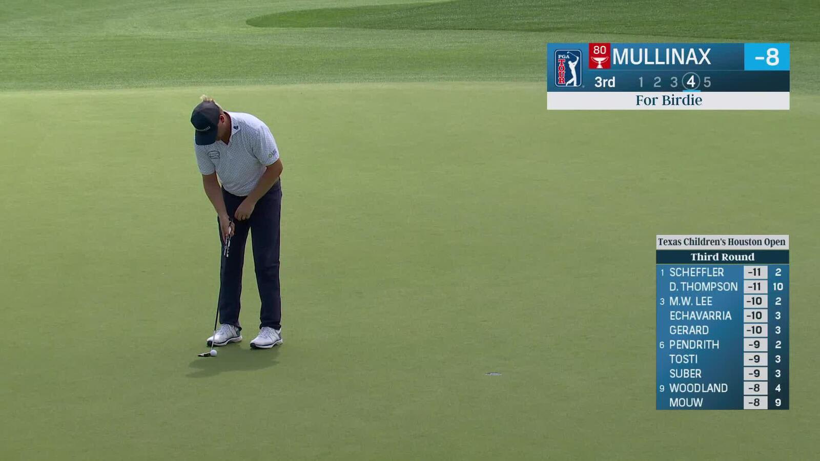 Trey Mullinax | Round 3 | 3rd hole | Shot 4 | 2025 Houston Open