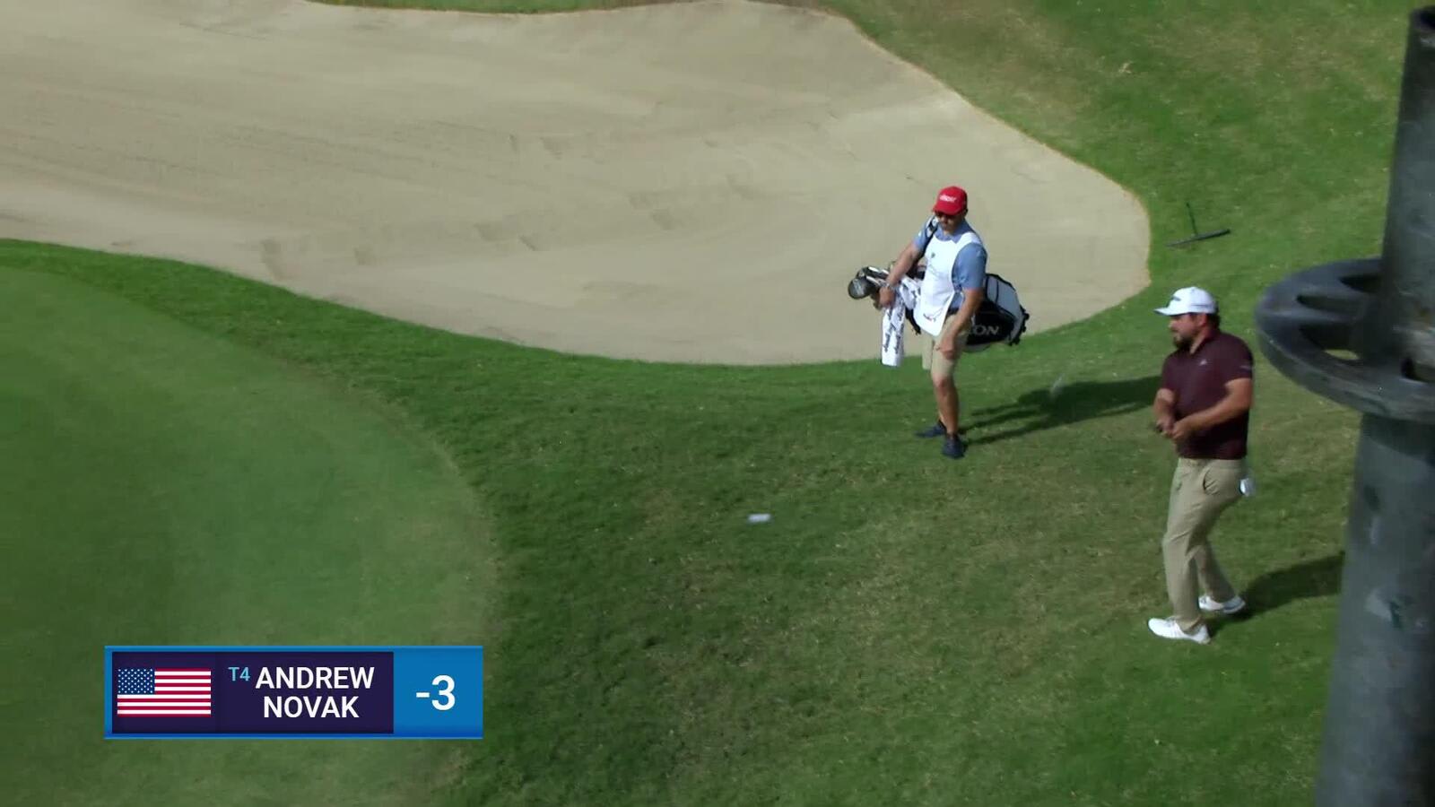 Andrew Novak | Round 1 | 4th hole | Shot 2 | 2025 Sony Open