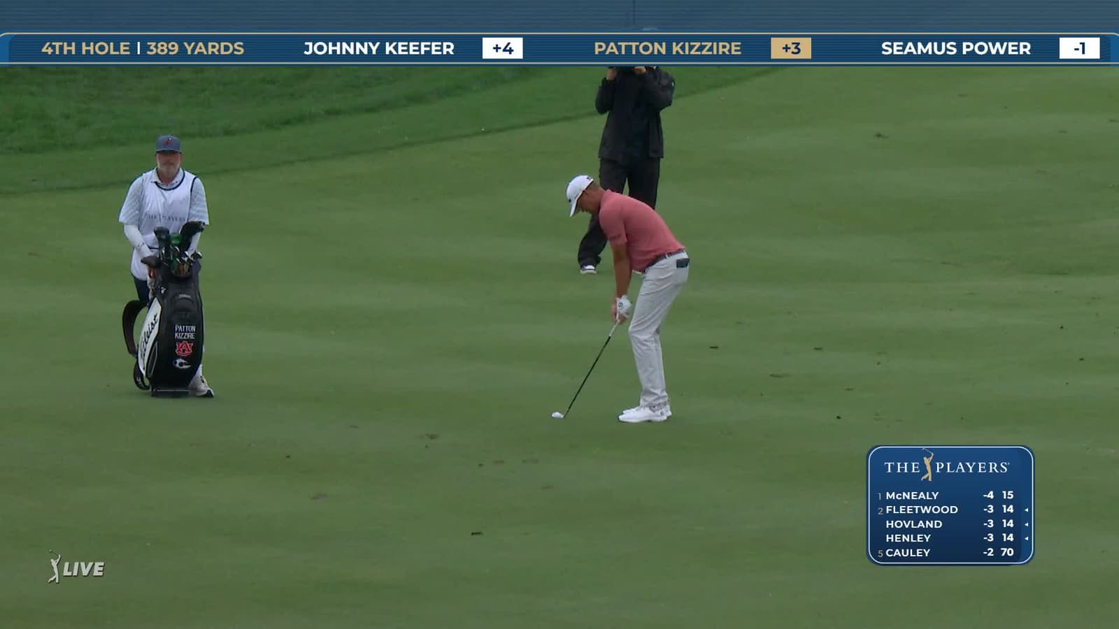 Patton Kizzire | Round 1 | 4th hole | Shot 3 | 2026 THE PLAYERS