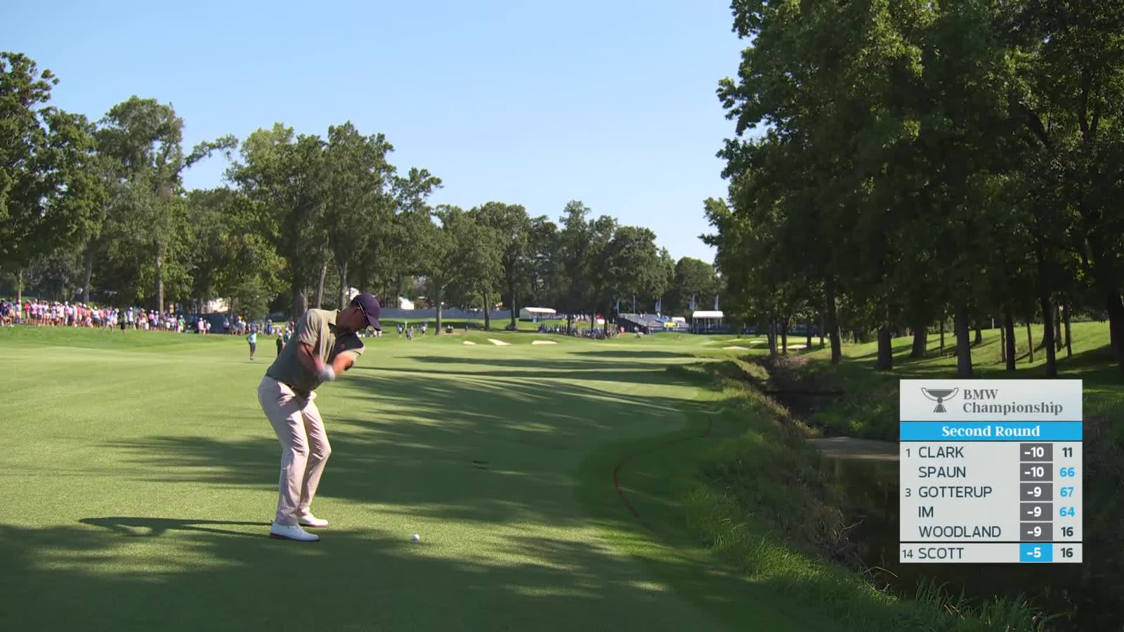 Adam Scott | Round 2 | 17th hole | Shot 3 | 2026 BMW Championship