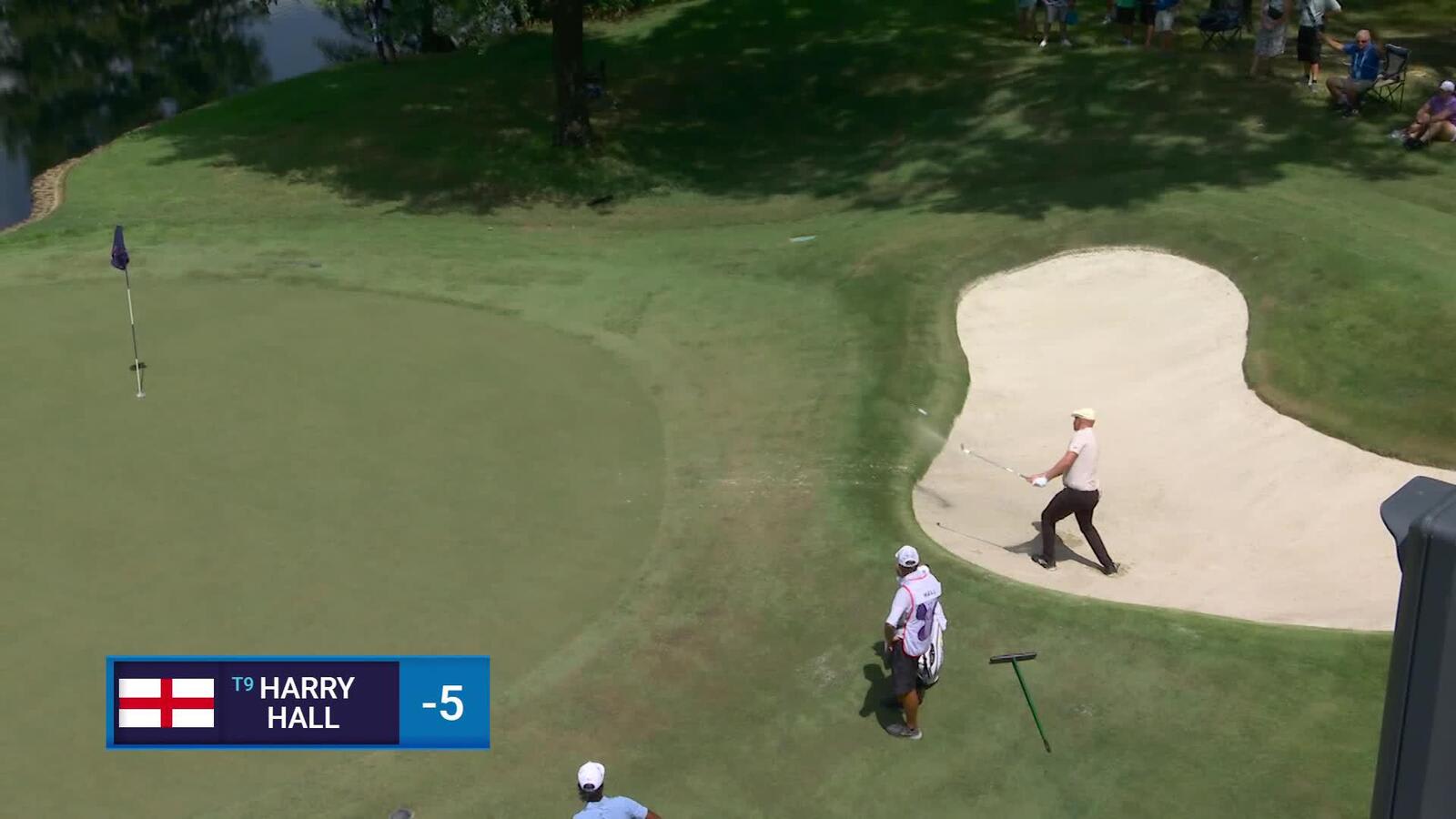 Harry Hall | Round 2 | 4th hole | Shot 2 | 2025 FedEx St. Jude