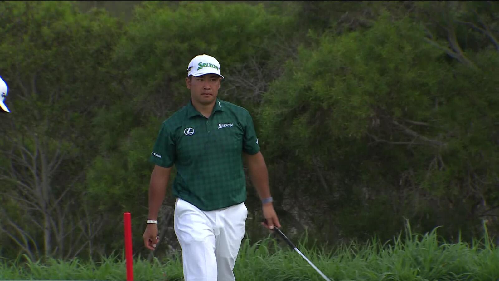 Hideki Matsuyama | Round 3 | 4th hole | Shot 3 | 2025 The Sentry