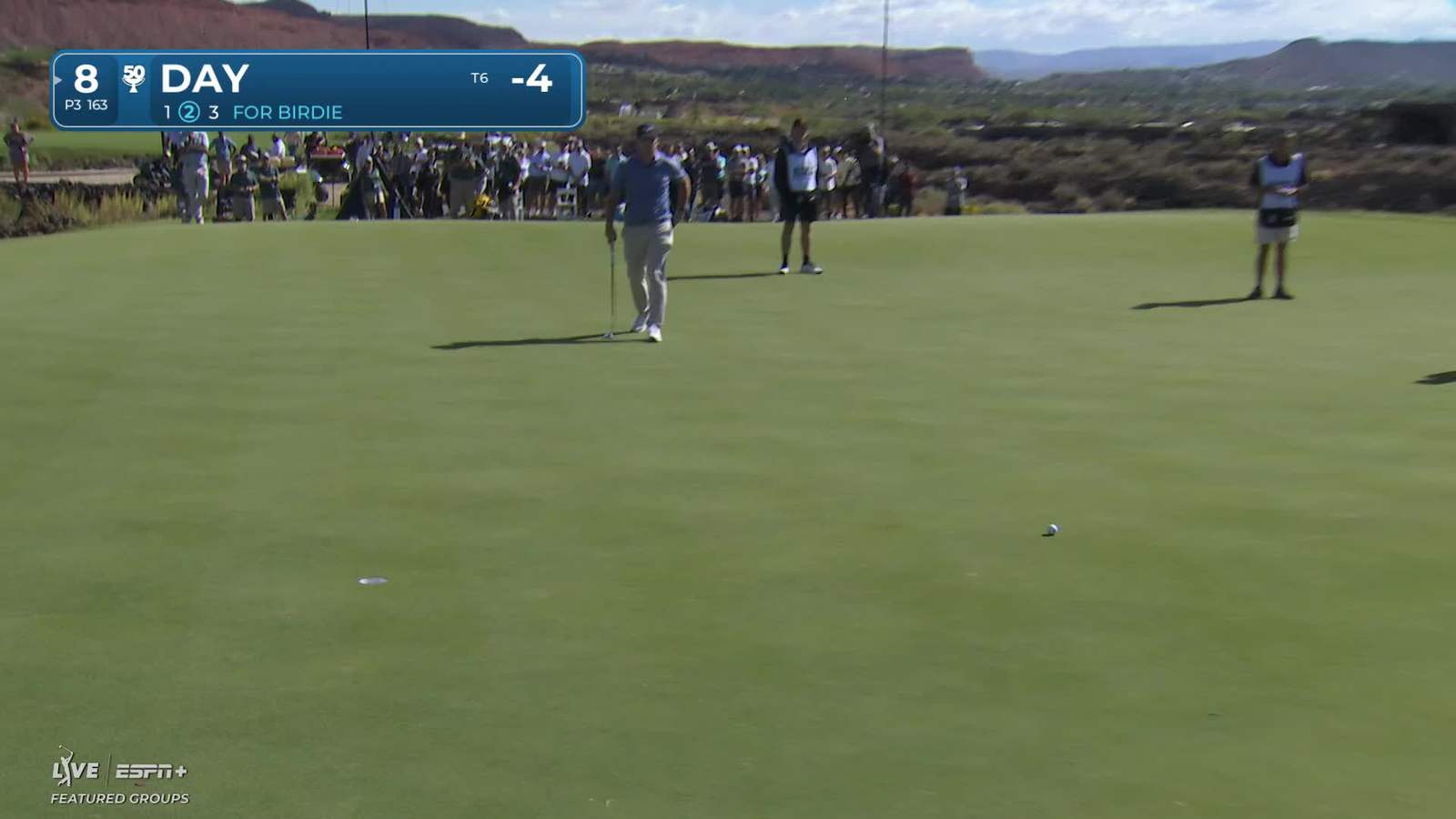 Jason Day | Round 1 | 8th hole | Shot 2 | 2025 Bank of Utah