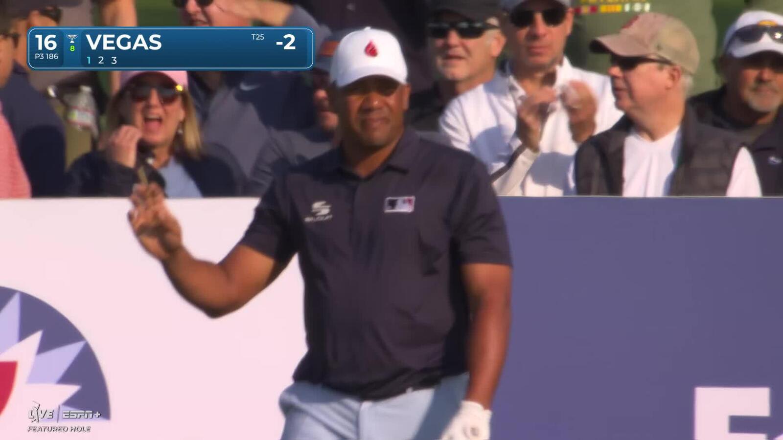 Jhonattan Vegas | Round 3 | 16th hole | Shot 1 | 2025 Farmers
