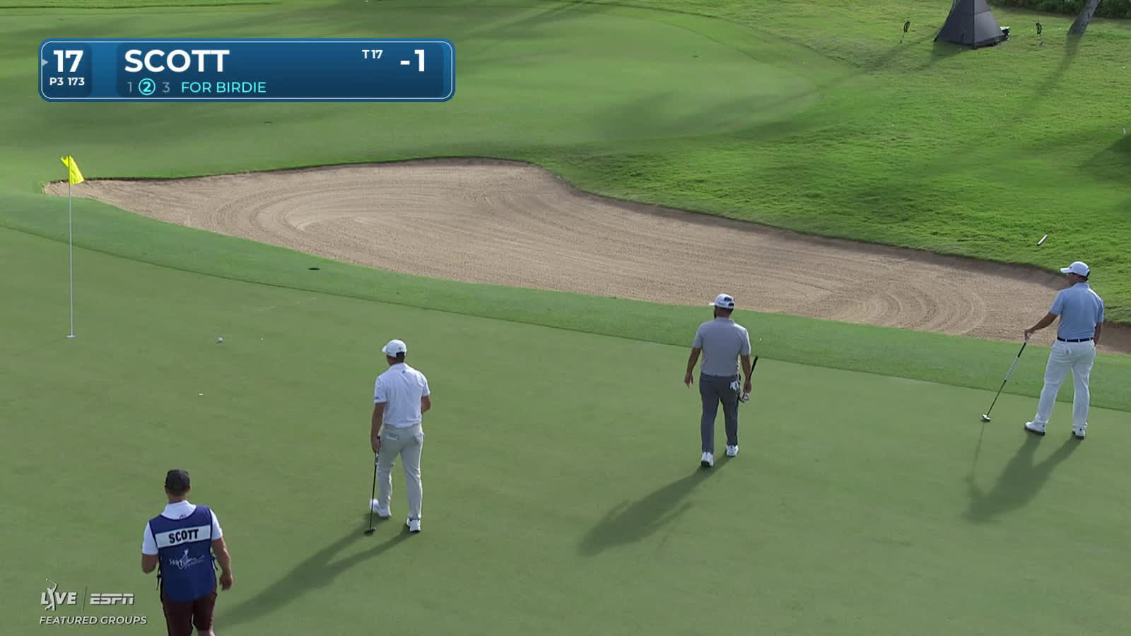 Adam Scott | Round 1 | 17th hole | Shot 2 | 2026 Sony Open