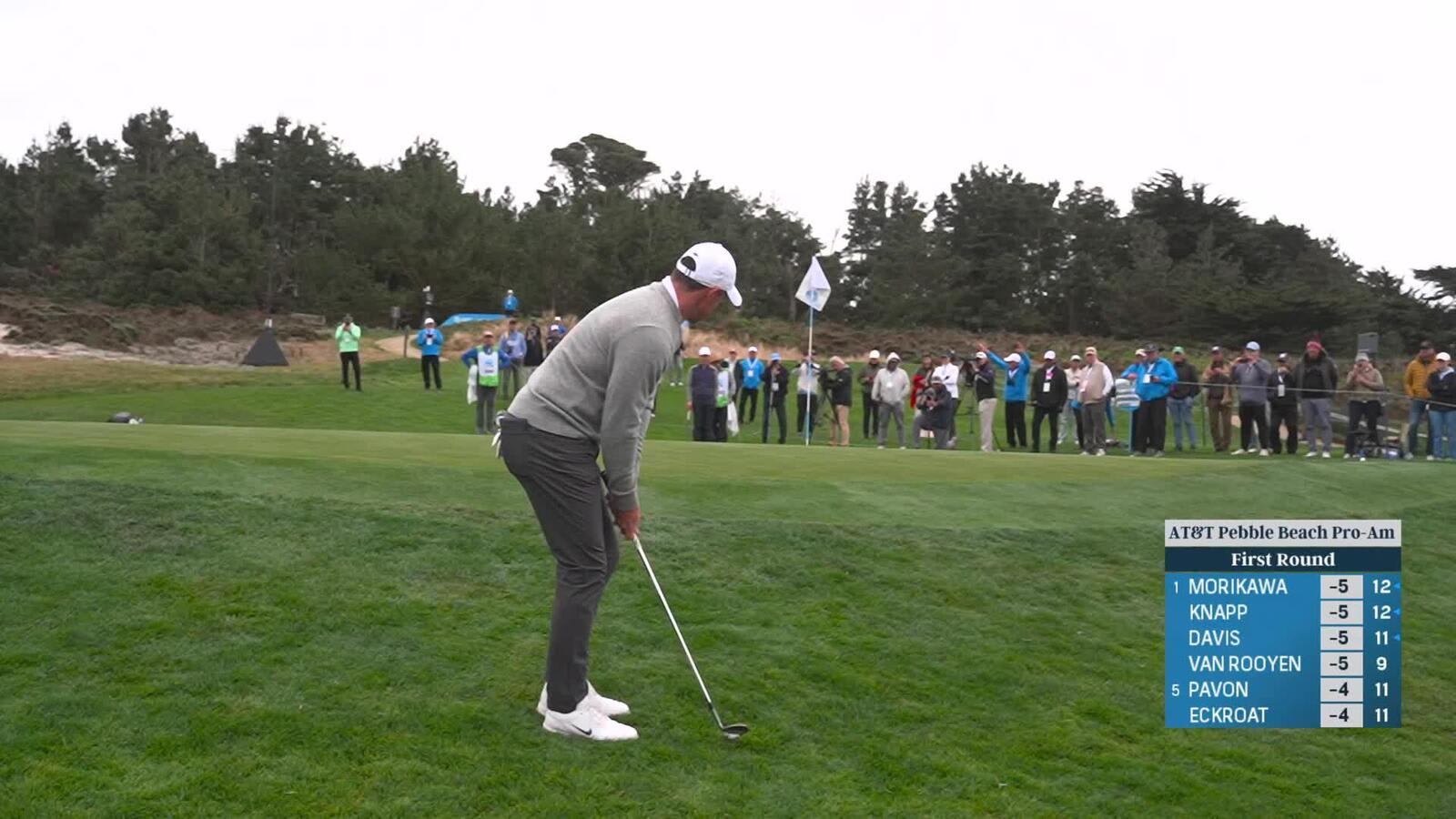 Rory McIlroy | Round 1 | 2nd hole | Shot 3 | 2025 AT&T Pebble Beach