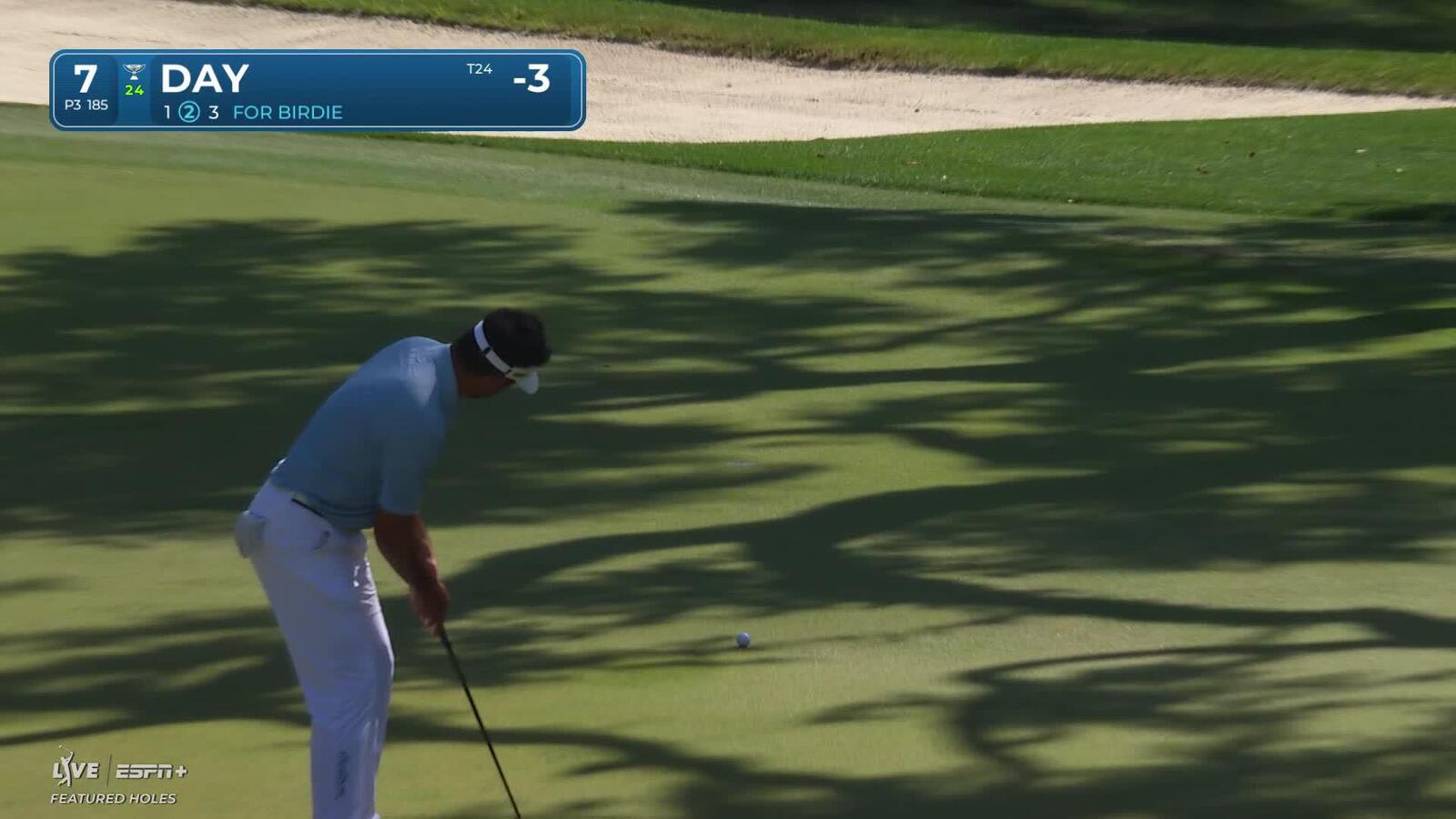 Jason Day | Round 2 | 7th hole | Shot 3 | 2025 RBC Heritage