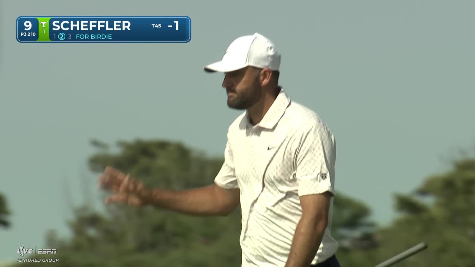 Scottie Scheffler | Round 1 | 9th hole | Shot 2 | 2026 Genesis Scottish Open