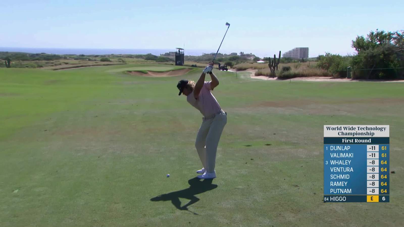 Garrick Higgo | Round 1 | 7th hole | Shot 2 | 2025 World Wide Technology