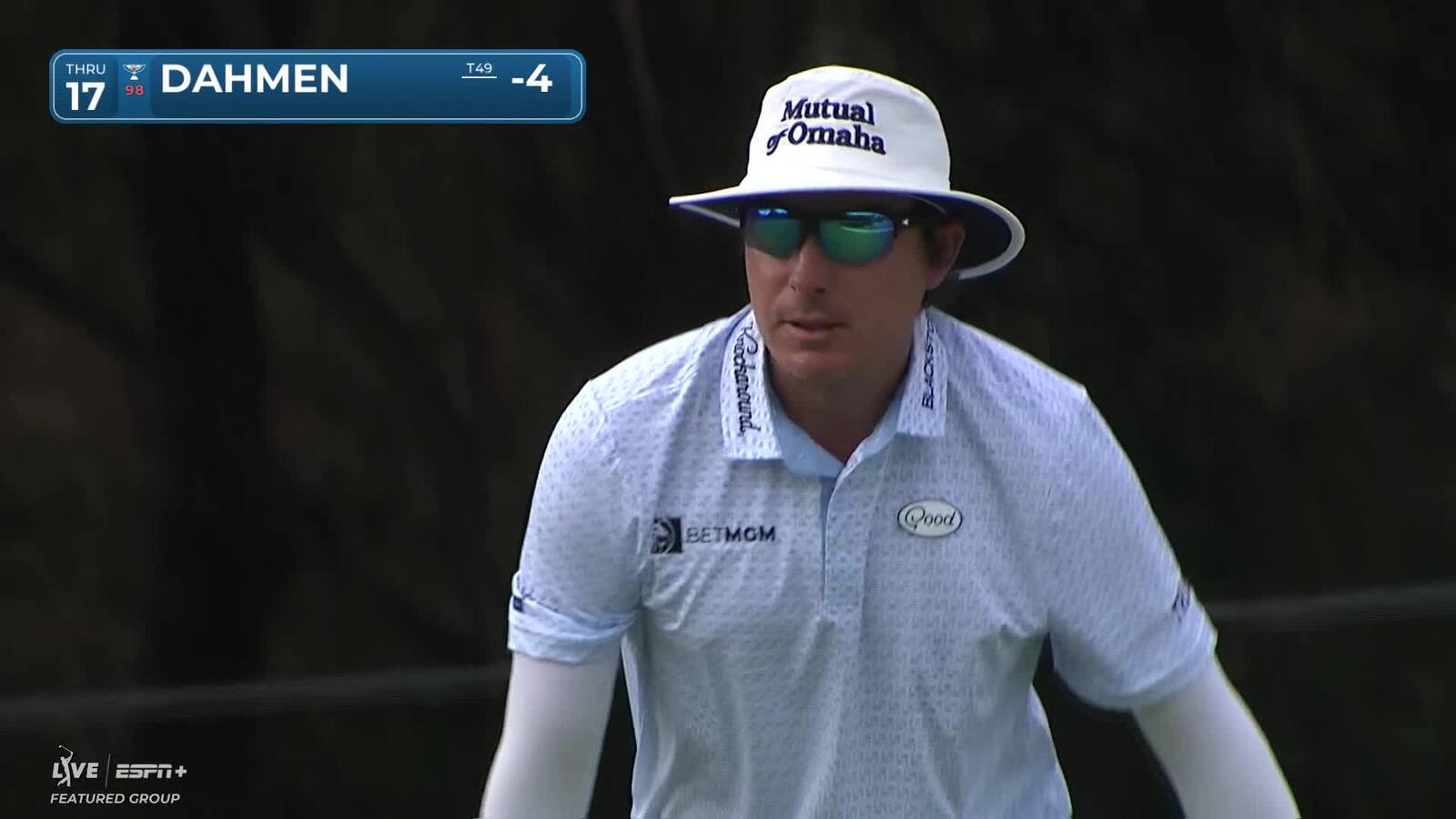 Joel Dahmen | Round 2 | 17th hole | Shot 3 | 2025 Mexico Open