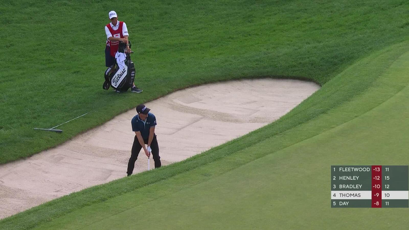 Justin Thomas | Round 3 | 11th hole | Shot 2 | 2025 Travelers