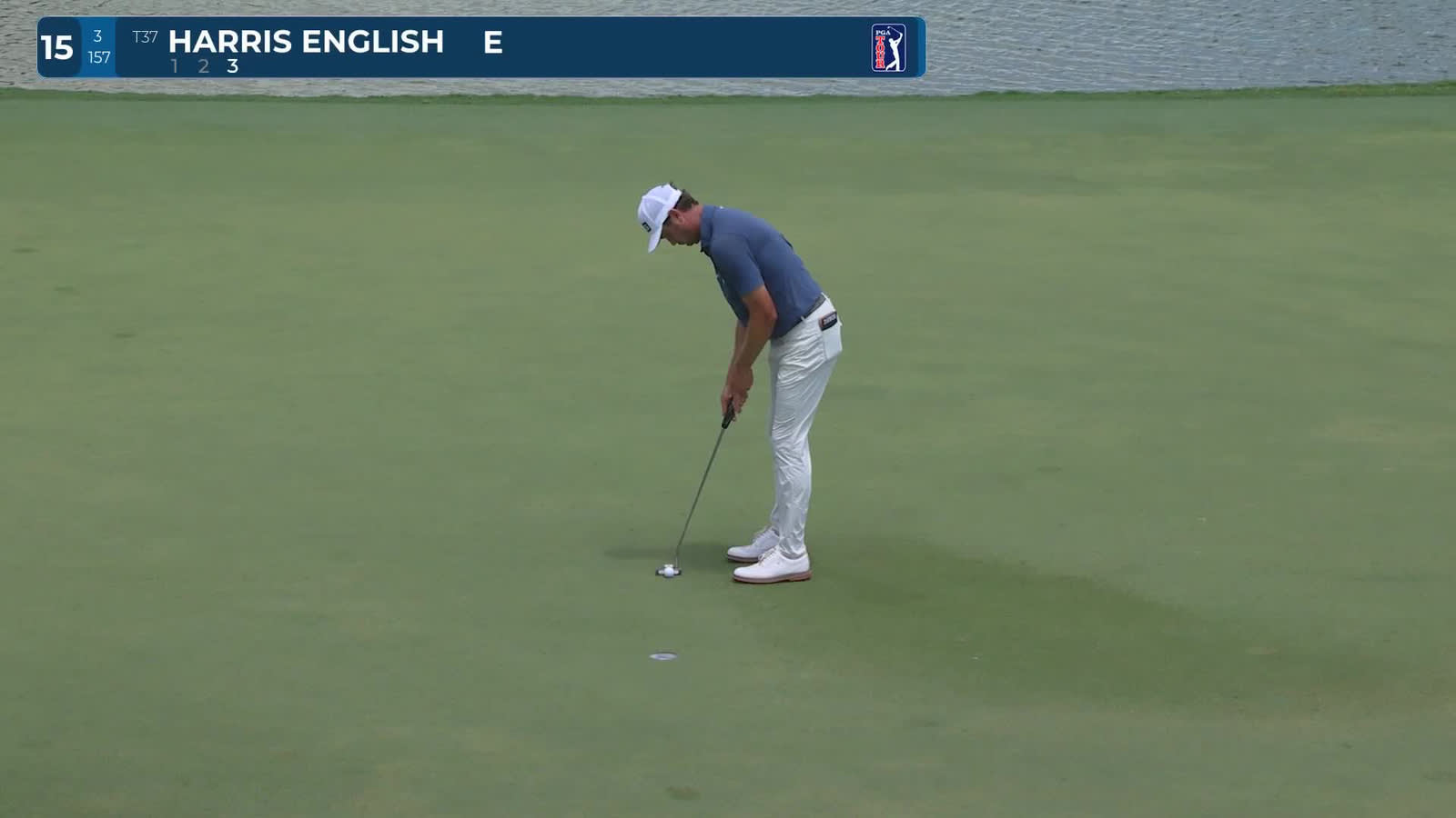 Harris English | Round 1 | 15th hole | Shot 4 | 2026 Cadillac