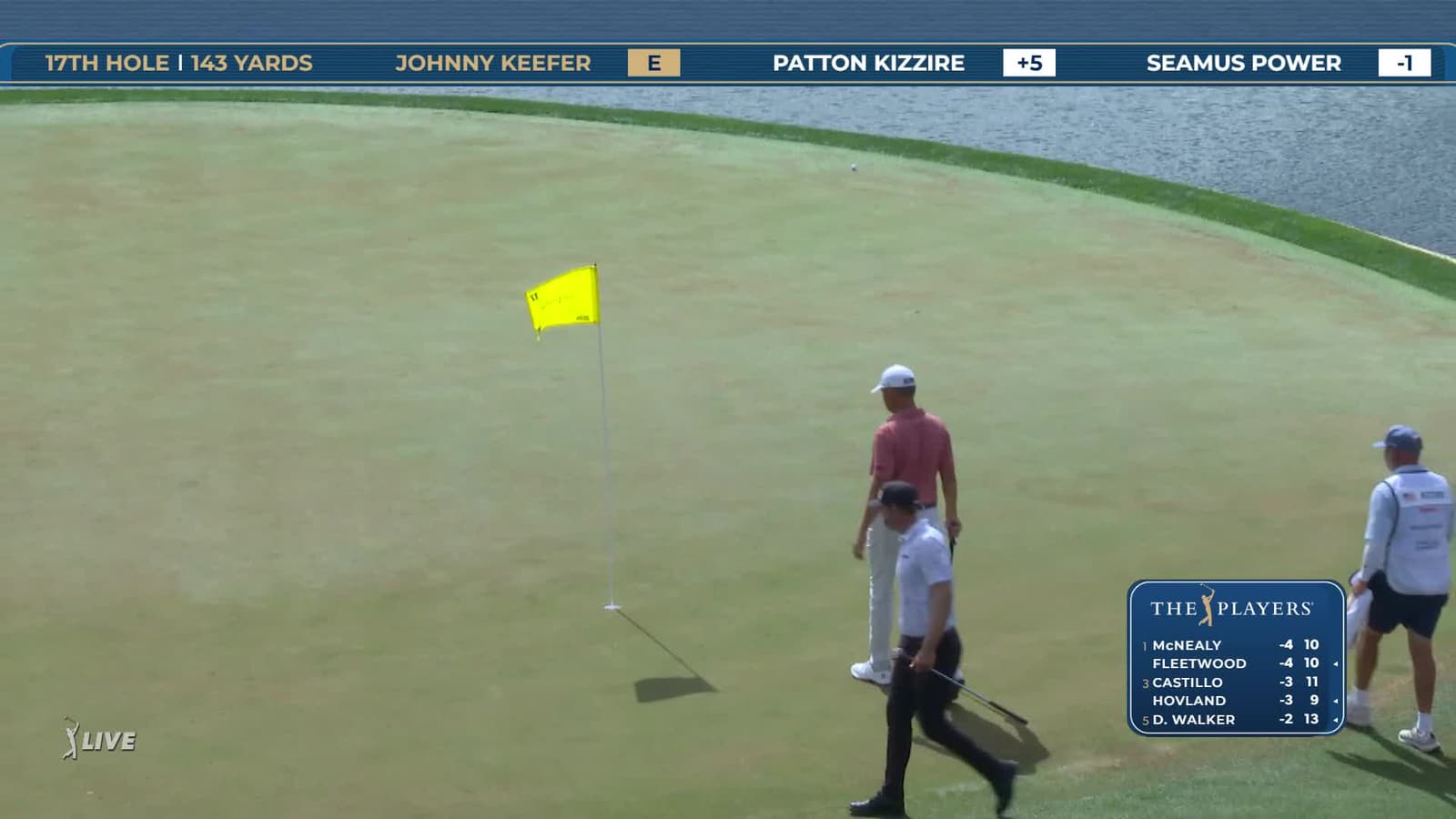 Johnny Keefer | Round 1 | 17th hole | Shot 3 | 2026 THE PLAYERS