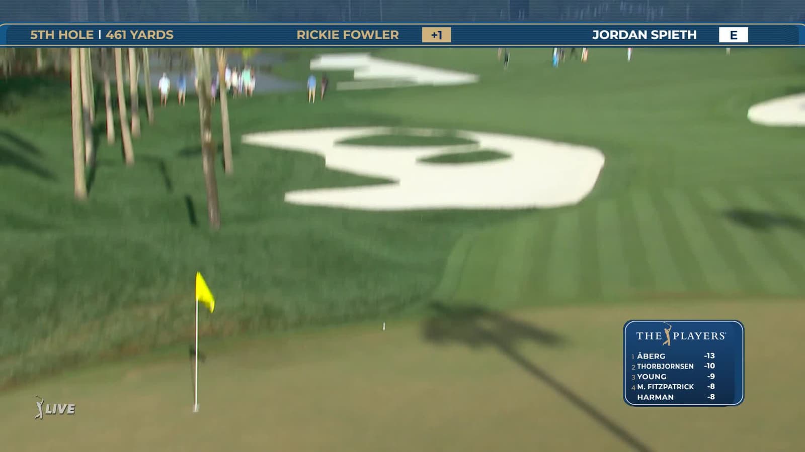 Rickie Fowler | Round 4 | 5th hole | Shot 2 | 2026 THE PLAYERS