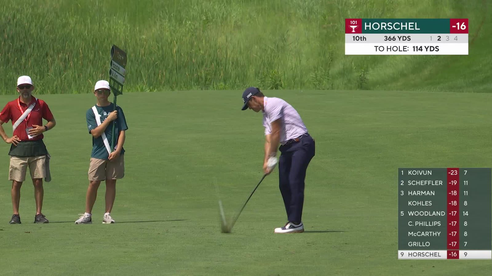 Billy Horschel | Round 4 | 10th hole | Shot 2 | 2026 3M Open