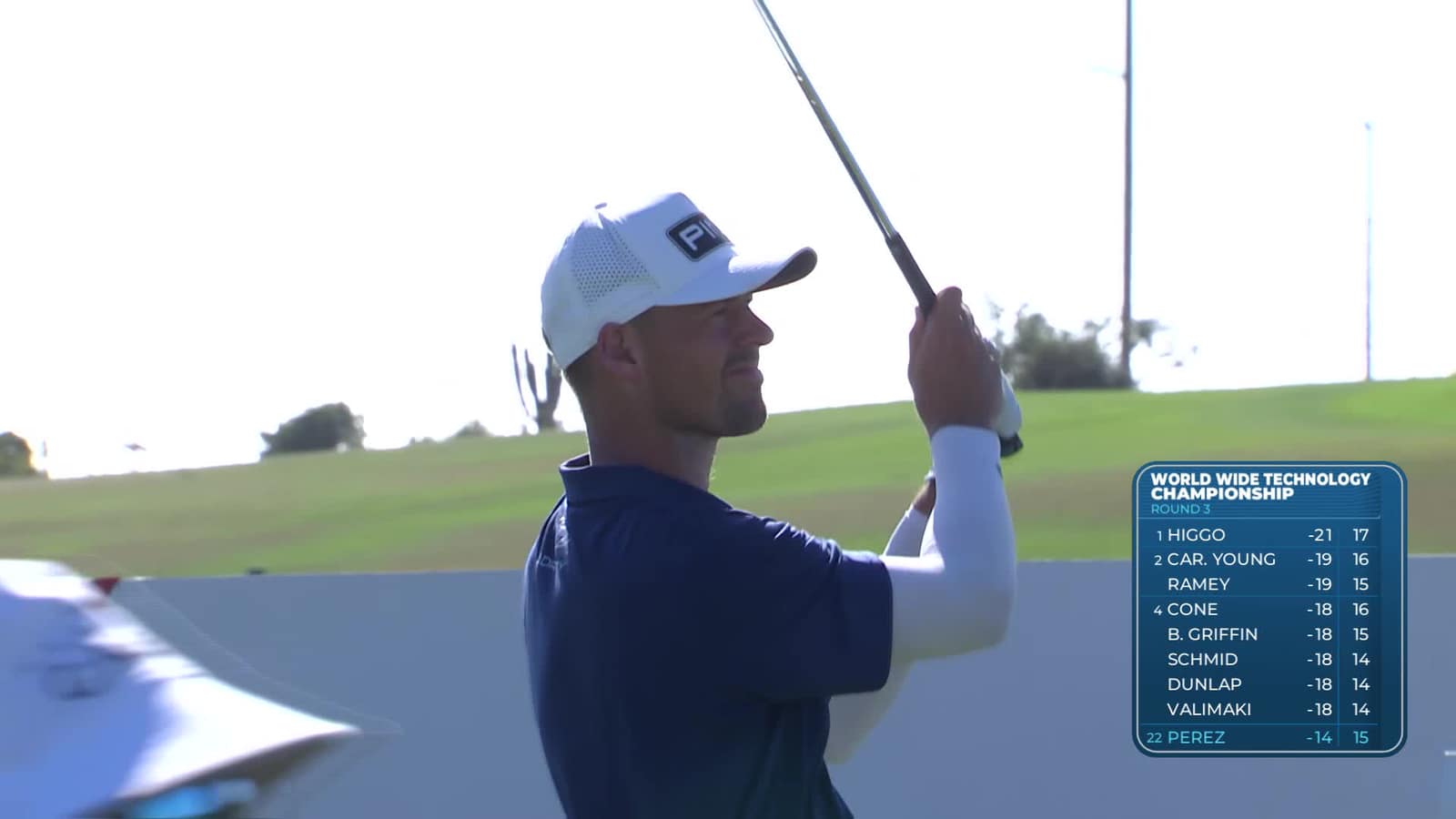 Victor Perez | Round 3 | 16th hole | Shot 1 | 2025 World Wide Technology