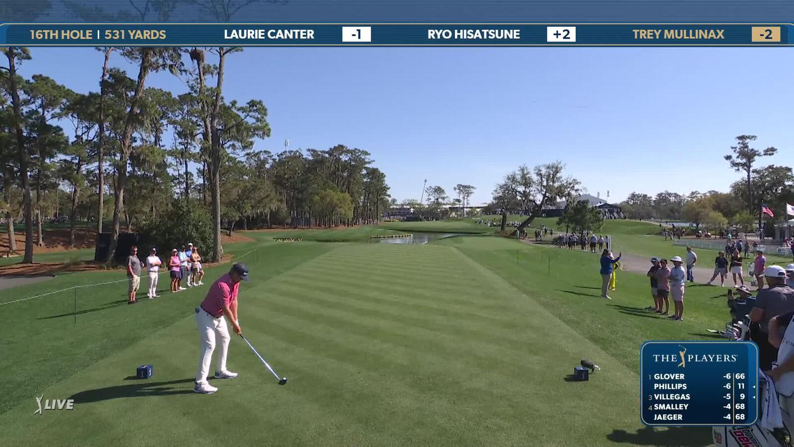 Trey Mullinax | Round 1 | 16th hole | Shot 1 | 2025 THE PLAYERS