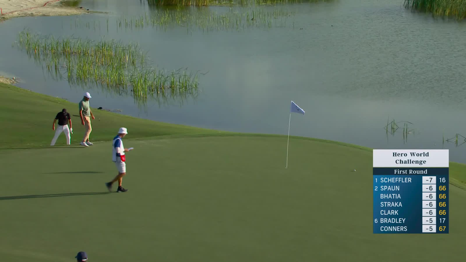 Jordan Spieth | Round 1 | 17th hole | Shot 3 | 2025 Hero World Challenge