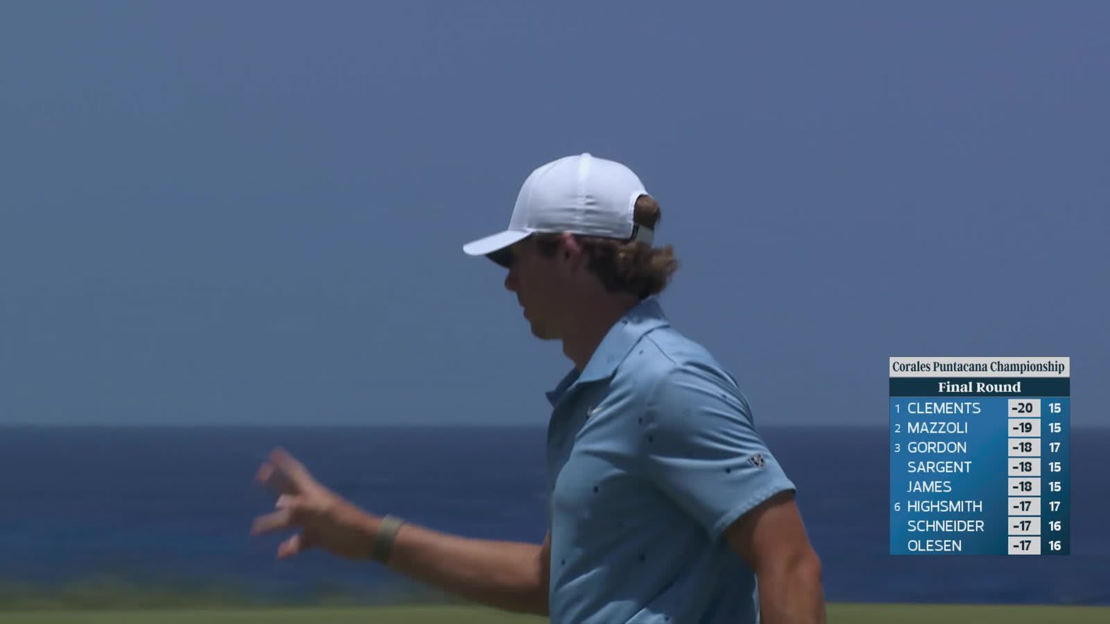 Gordon Sargent | Round 4 | 16th hole | Shot 3 | 2026 Corales Puntacana