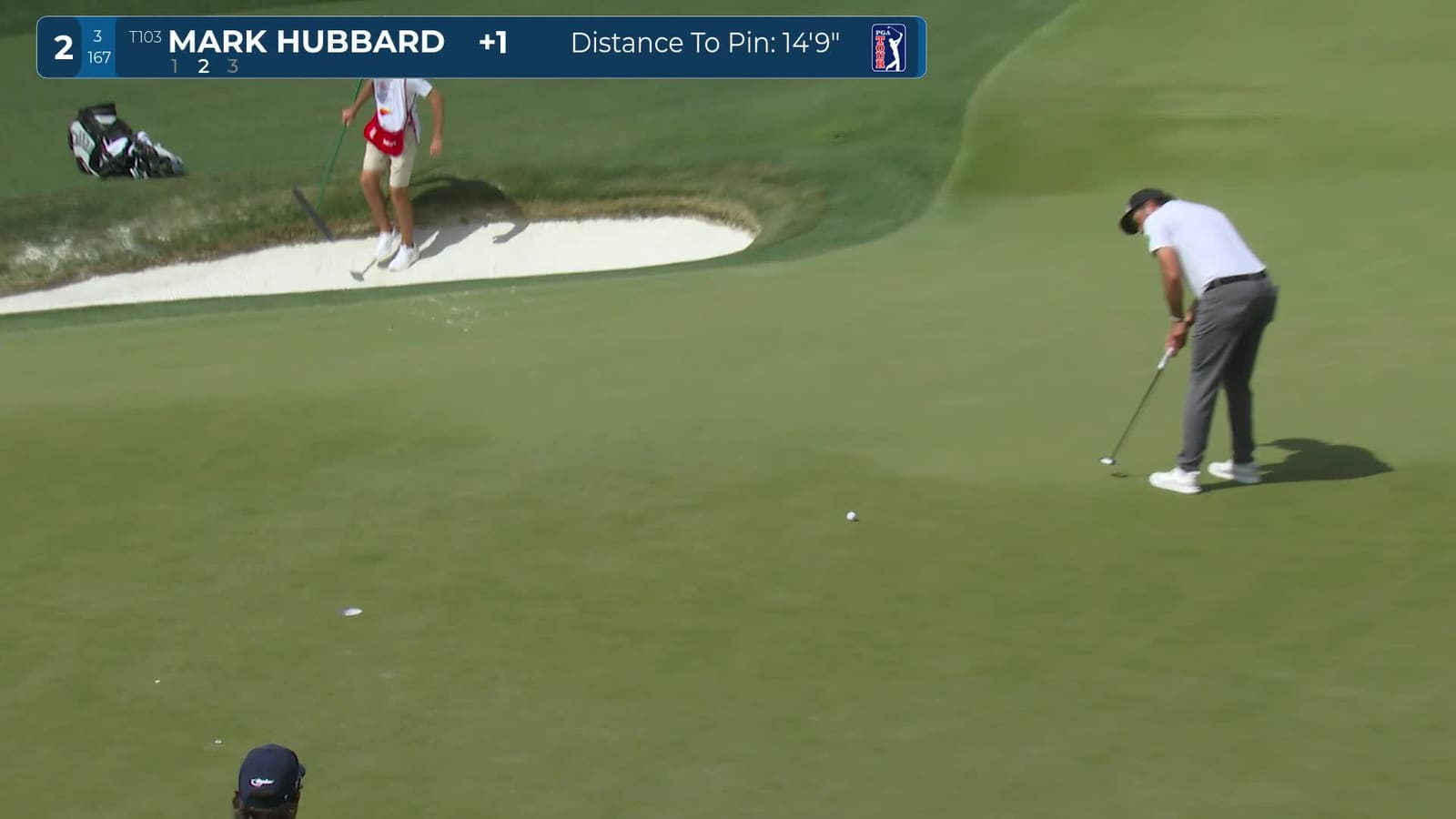 Mark Hubbard | Round 1 | 2nd hole | Shot 3 | 2026 Houston Open