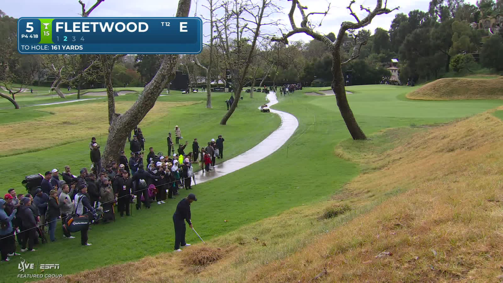 Tommy Fleetwood | Round 1 | 5th hole | Shot 2 | 2026 The Genesis