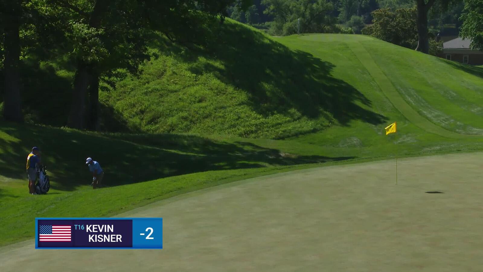 Kevin Kisner | Round 1 | 3rd hole | Shot 2 | 2025 John Deere