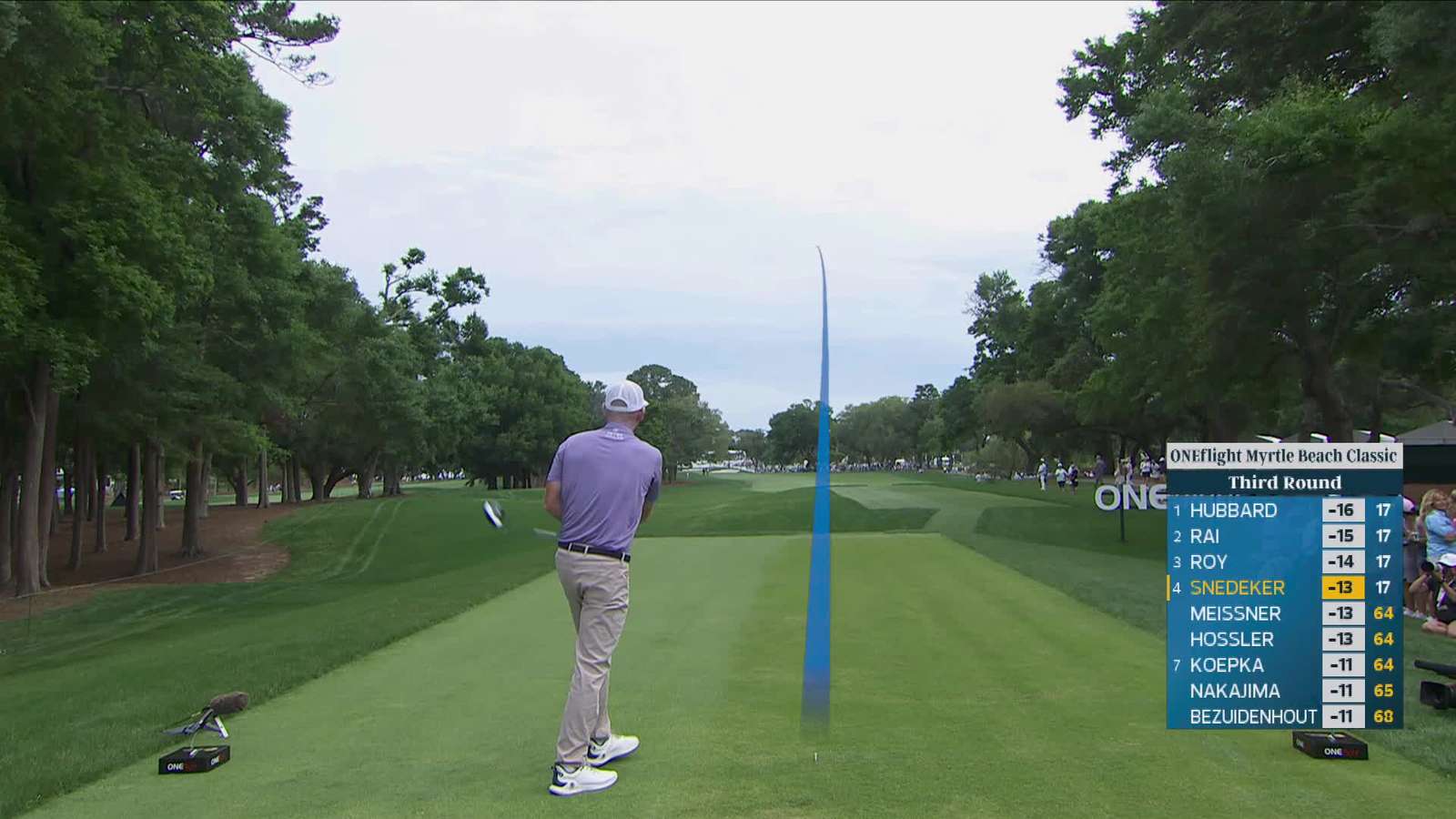 Brandt Snedeker | Round 3 | 18th hole | Shot 1 | 2026 ONEflight Myrtle