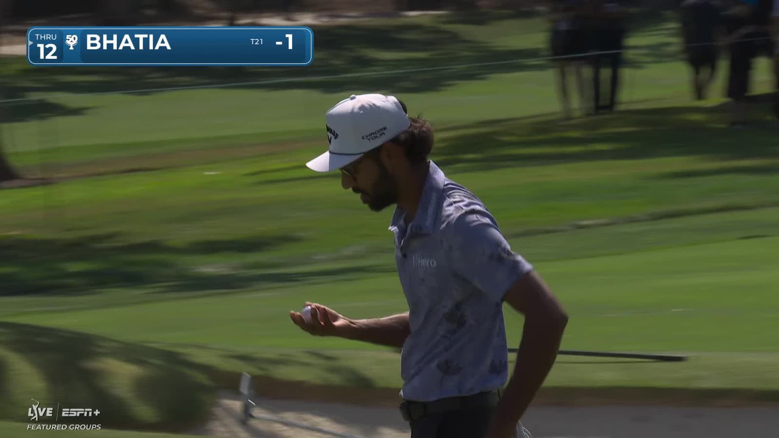 Akshay Bhatia | Round 1 | 3rd hole | Shot 5 | 2025 Procore