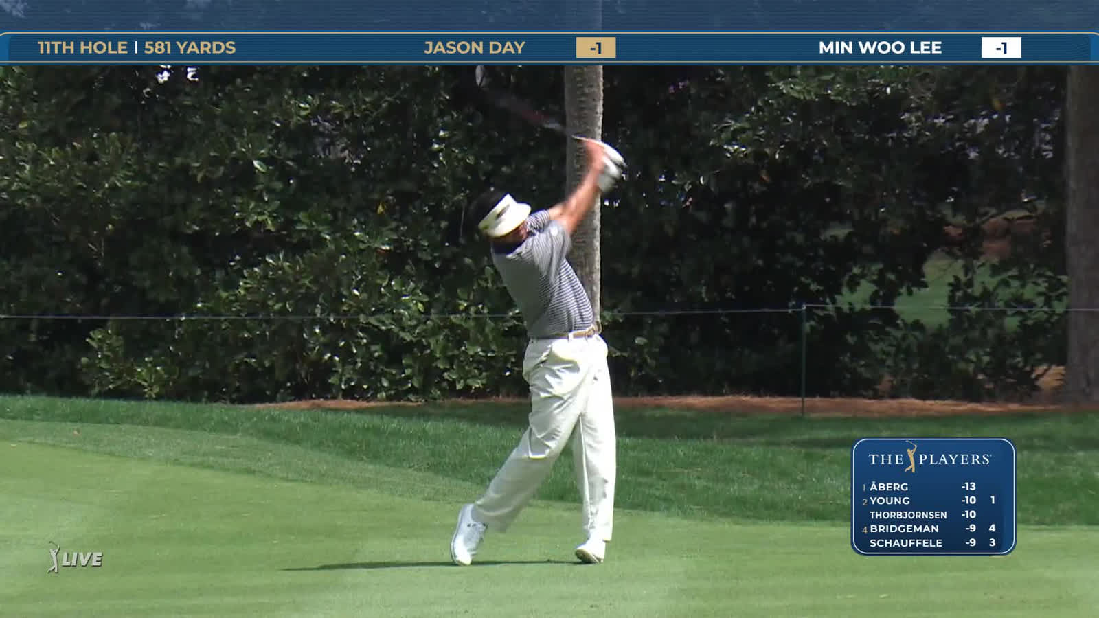 Jason Day | Round 4 | 11th hole | Shot 2 | 2026 THE PLAYERS