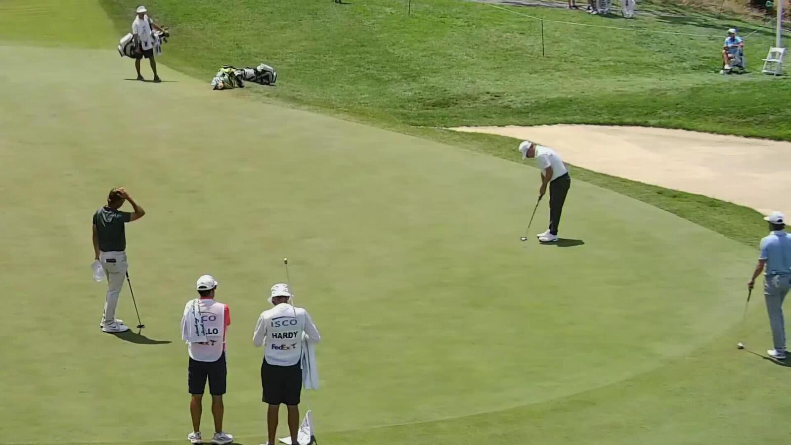 Emiliano Grillo | Round 2 | 6th hole | Shot 3 | 2025 ISCO Championship
