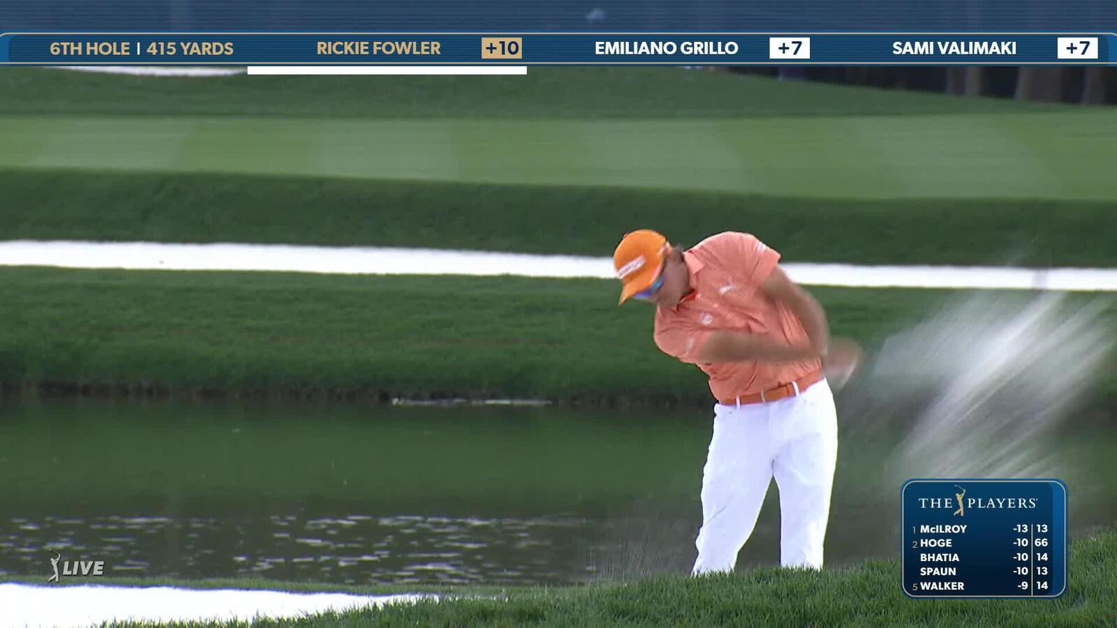 Rickie Fowler | Round 4 | 6th hole | Shot 2 | 2025 THE PLAYERS