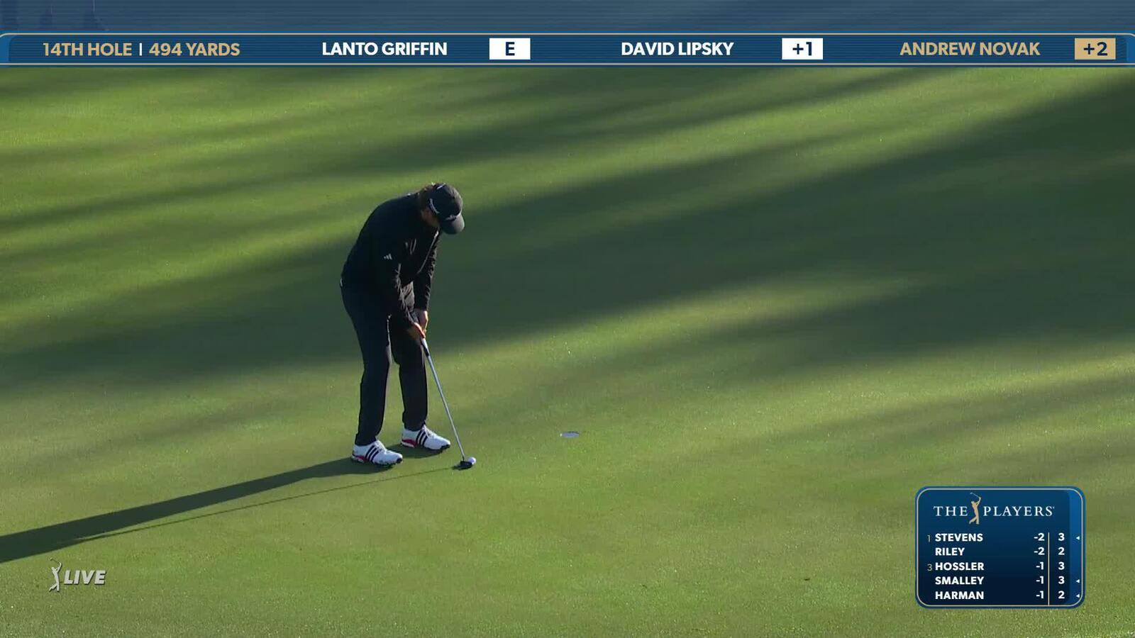 Andrew Novak | Round 1 | 14th hole | Shot 4 | 2025 THE PLAYERS