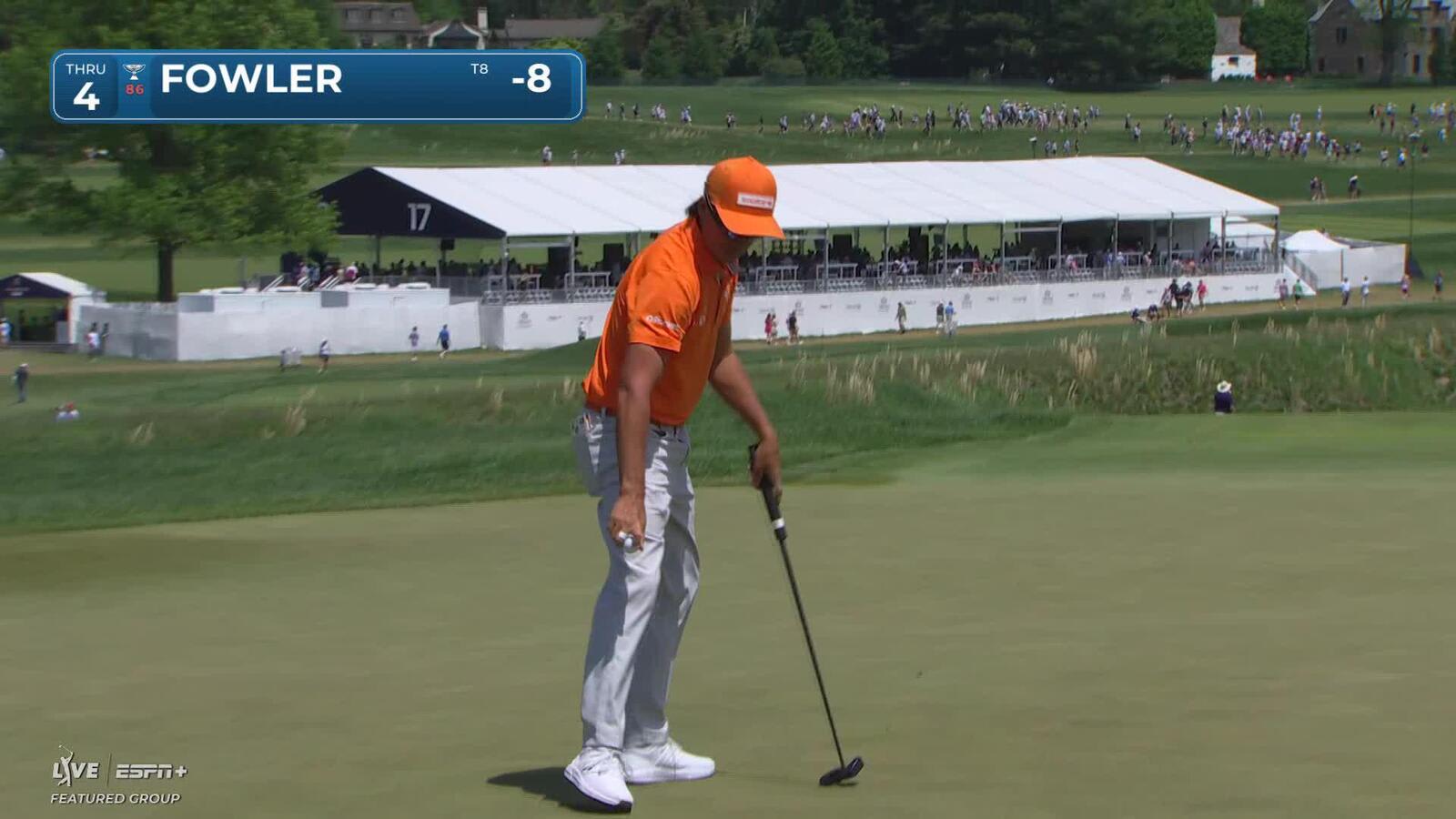 Rickie Fowler | Round 4 | 4th hole | Shot 4 | 2025 Truist Championship