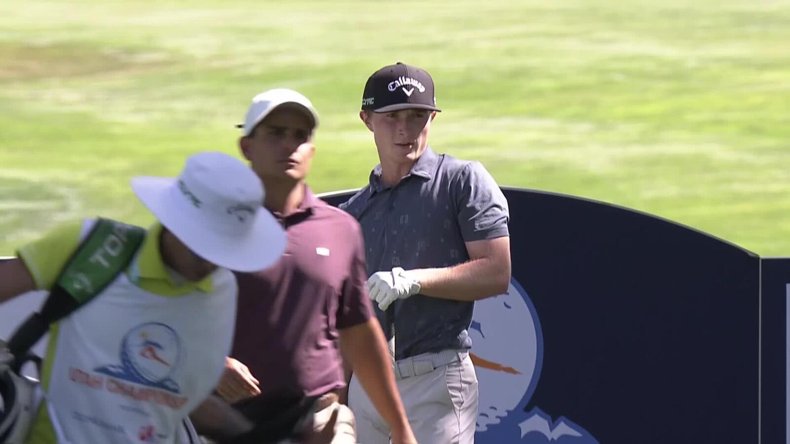 Blades Brown | Round 2 | 8th hole | Shot 1 | 2025 Utah Championship