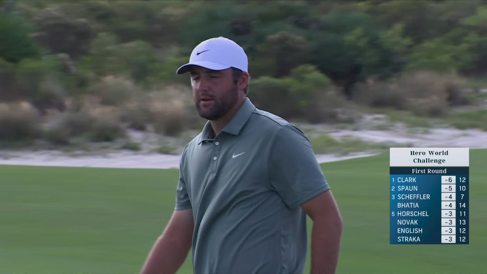 Scottie Scheffler | Round 1 | 8th hole | Shot 3 | 2025 Hero World Challenge