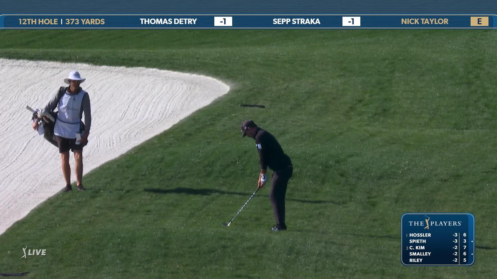 Nick Taylor | Round 1 | 12th hole | Shot 2 | 2025 THE PLAYERS