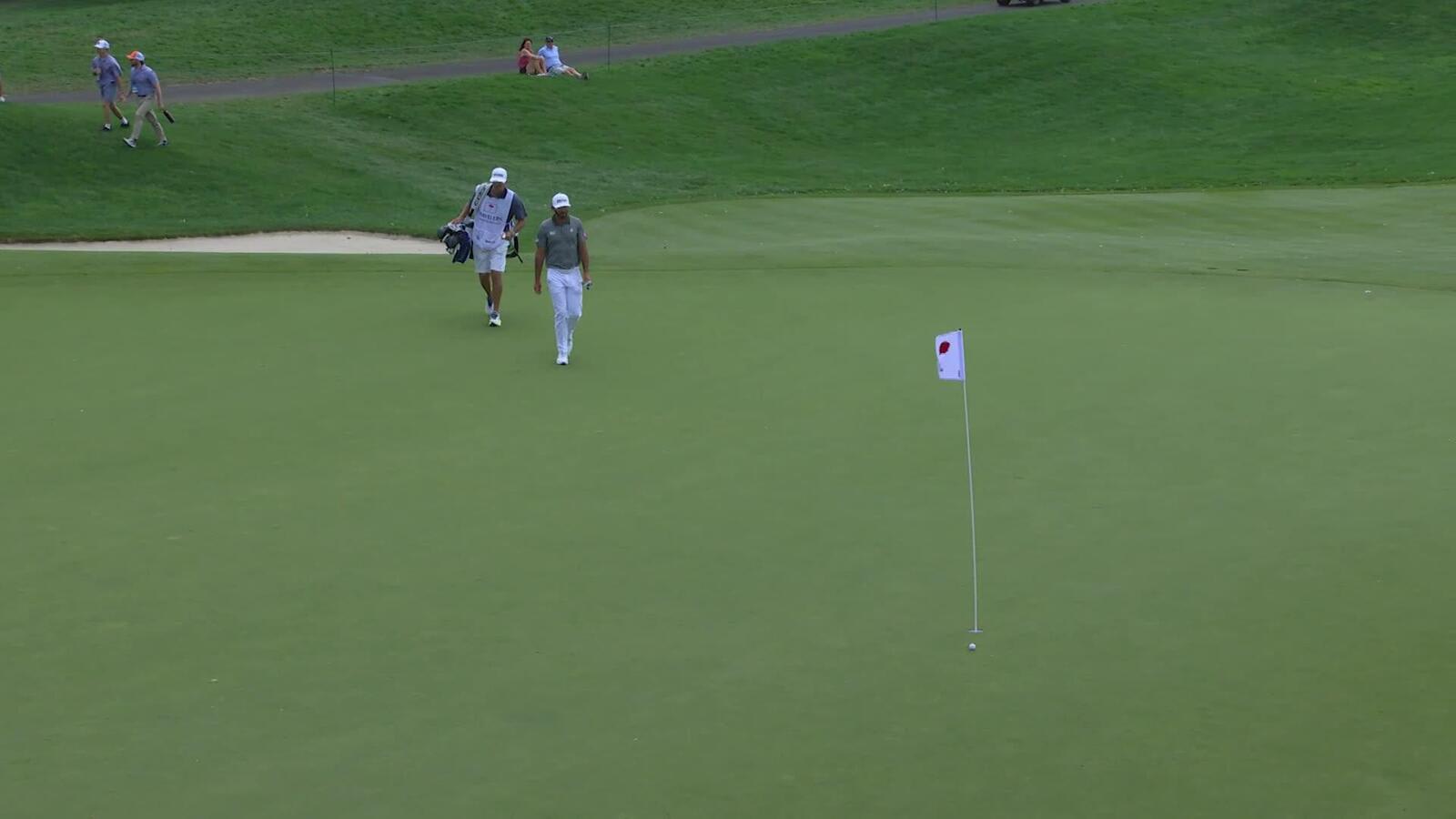 Max Homa | Round 2 | 5th hole | Shot 2 | 2025 Travelers