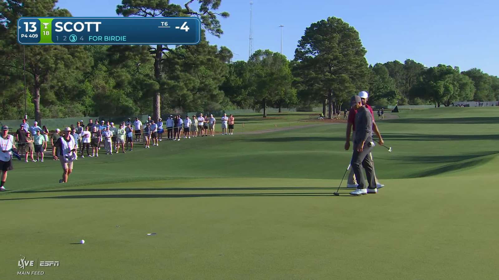 Adam Scott | Round 2 | 13th hole | Shot 3 | 2026 Texas Children's