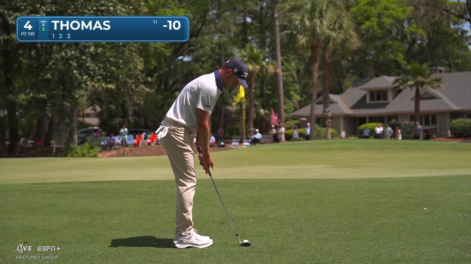 Justin Thomas | Round 2 | 4th hole | Shot 2 | 2025 RBC Heritage