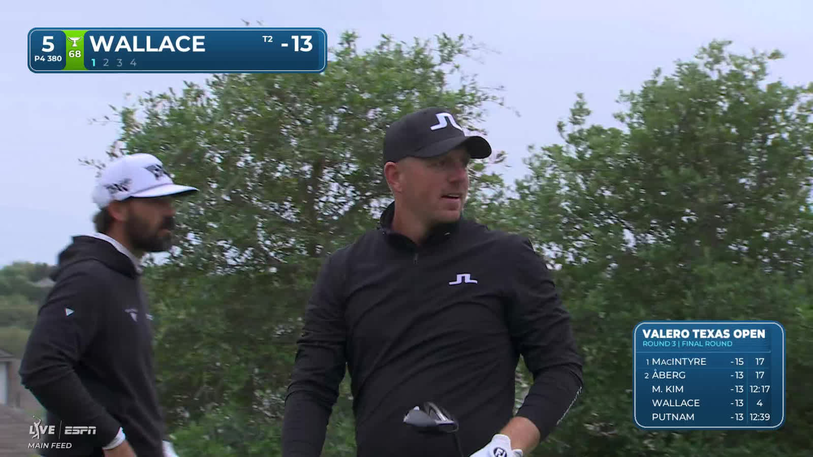 Matt Wallace | Round 4 | 5th hole | Shot 1 | 2026 Valero