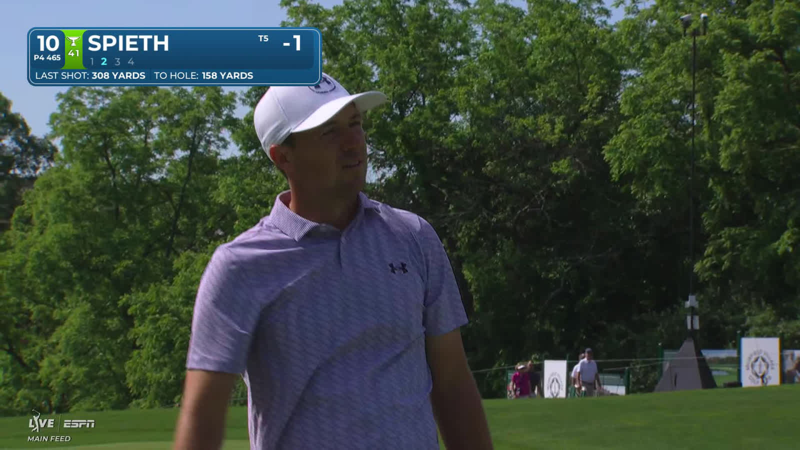 Jordan Spieth | Round 1 | 10th hole | Shot 2 | 2026 the Memorial