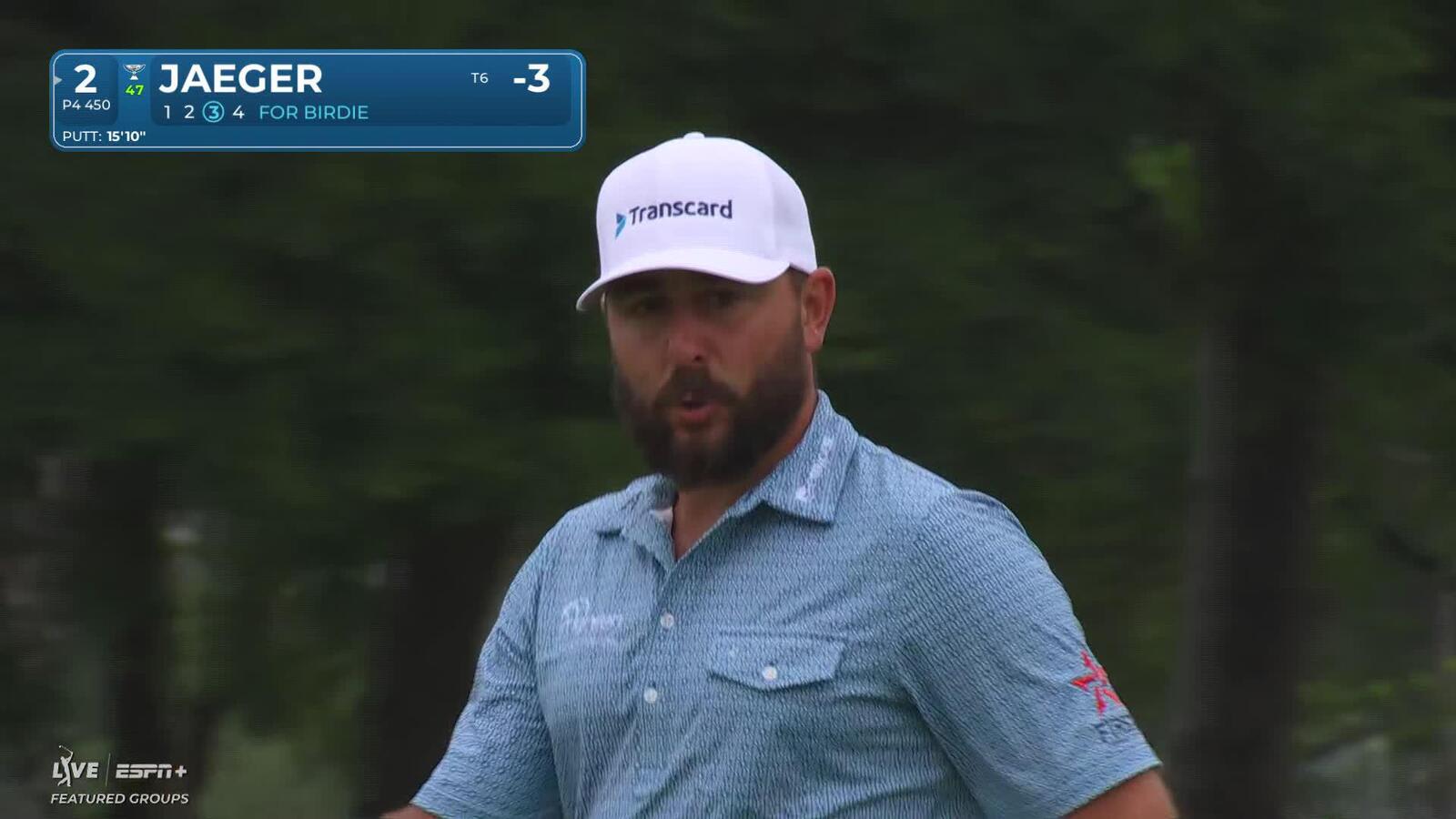 Stephan Jaeger | Round 1 | 2nd hole | Shot 3 | 2025 THE CJ CUP